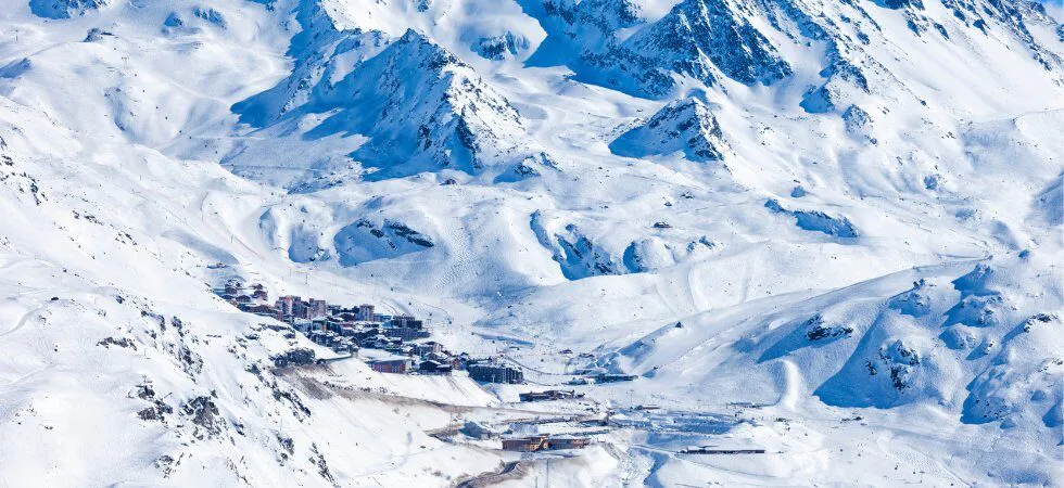 Skiferie i Frankrig - Bjergside