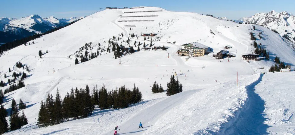 Skiferie i Østrig - Saalbach skihytte i terrænet