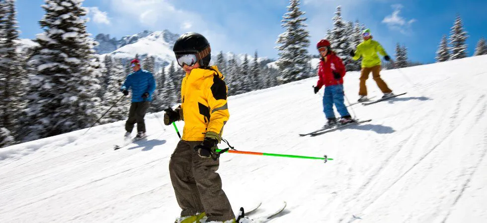 Skiferie i Norge - familie på skiferie