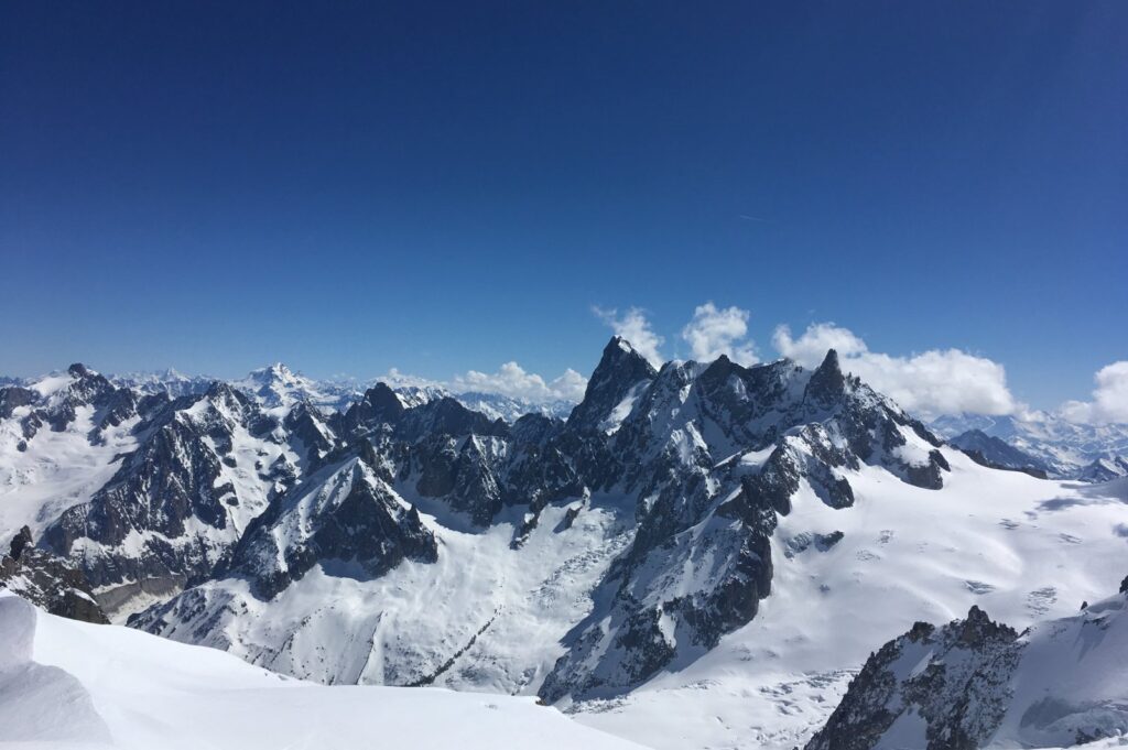 Skiferie Chamonix - udsigt til Mont Blanc