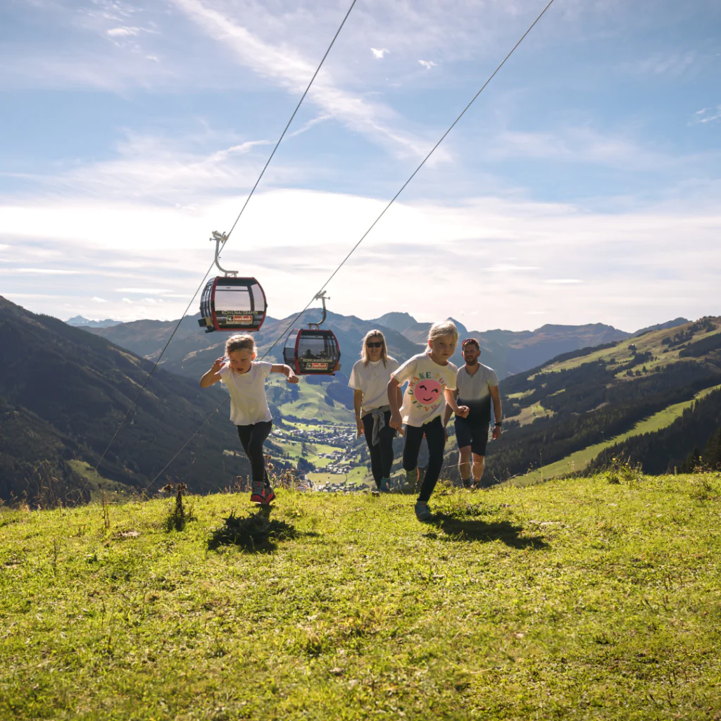 Sommerferie i Saalbach