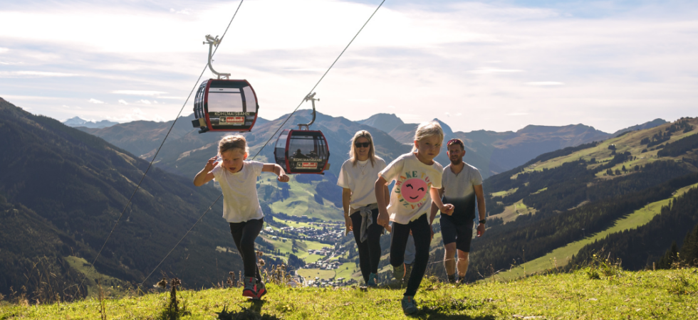 Sommerferie i Saalbach
