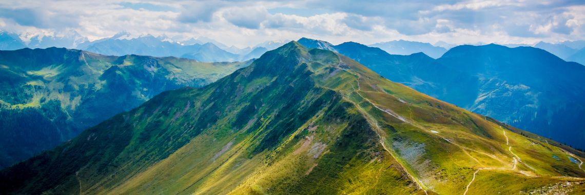 Sommerferie i Saalbach - vandreruter på bjerget