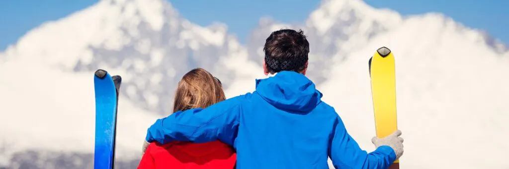 Romantisk skiferie for par