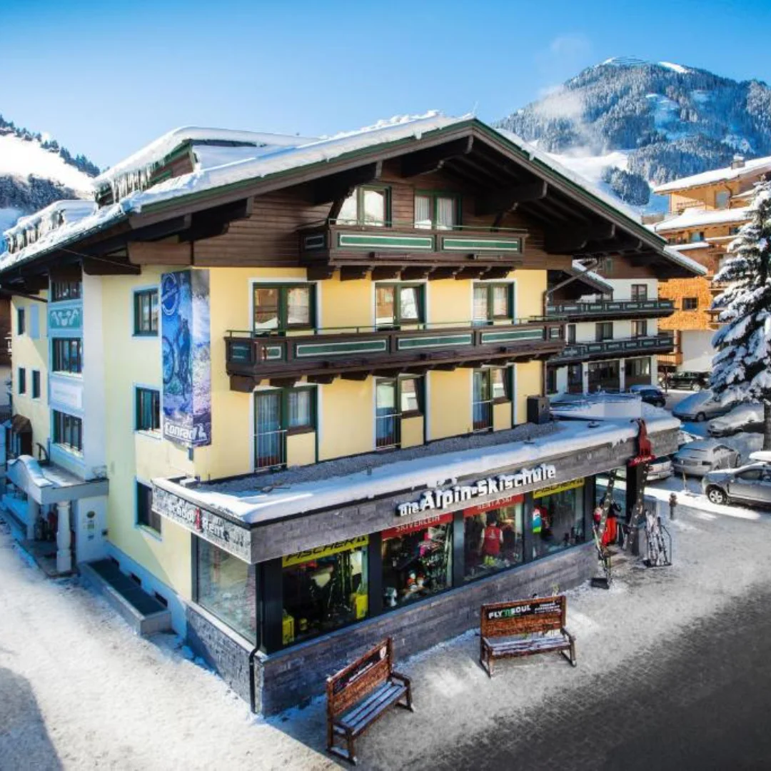 Hotel Heli's. Thinggaards egne hoteller. Skiferie i Hinterglemm