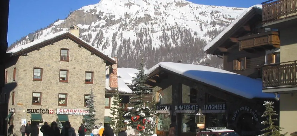 Livigno centrum - Italien