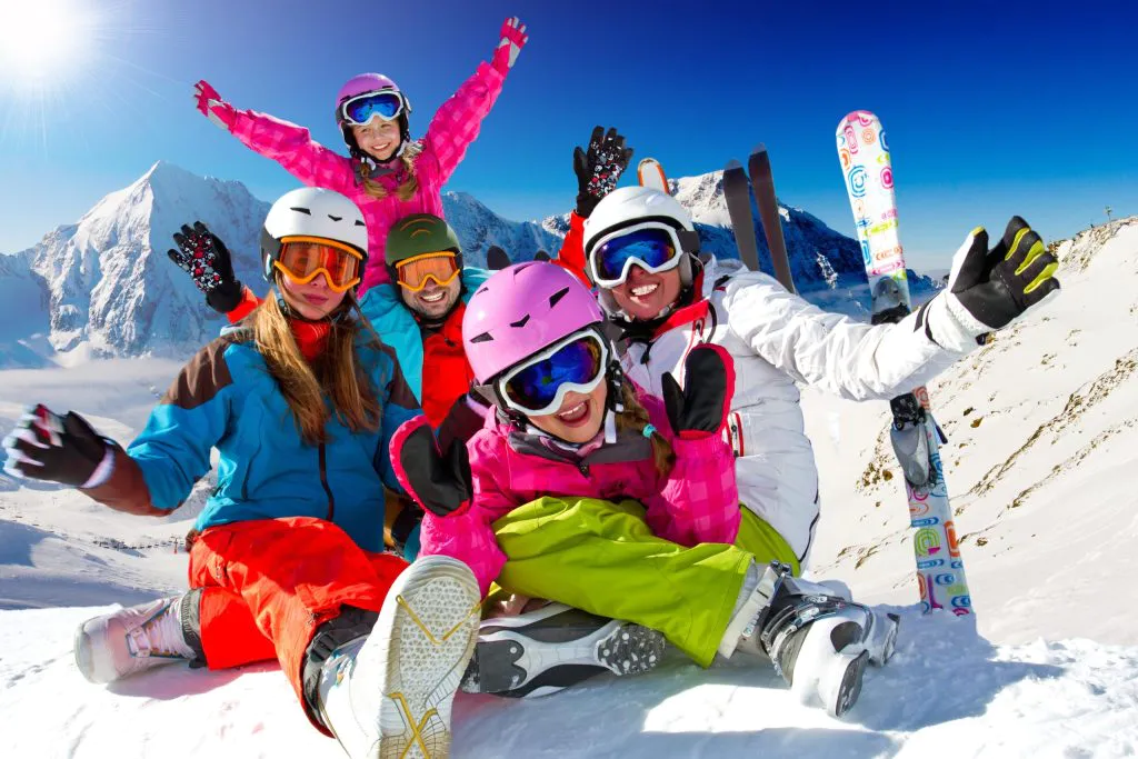 skiferie med hele familien