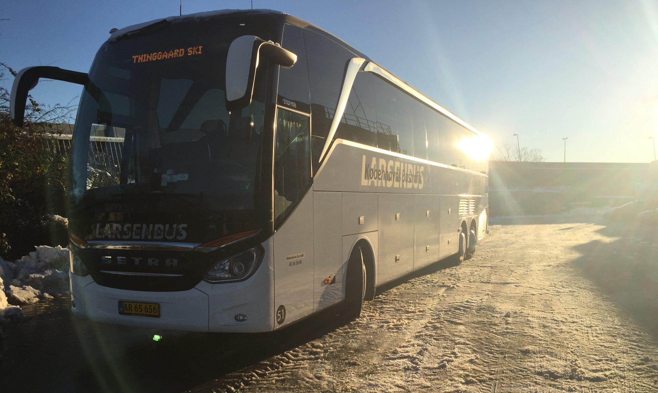 Bus til Norge og Østrig